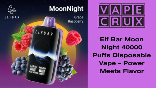 Elf Bar Moon Night 40000 Puffs Disposable Vape