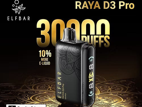 BUY 1 GET 1 FREE |ELF BAR RAYA D3 PRO 30K