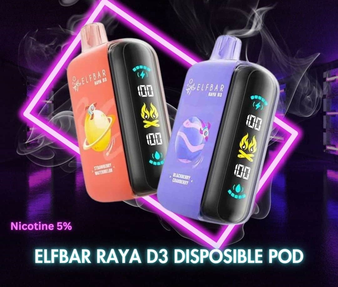 ELF BAR RAYA D3 25000 PUFFS DISPOSABLE VAPE