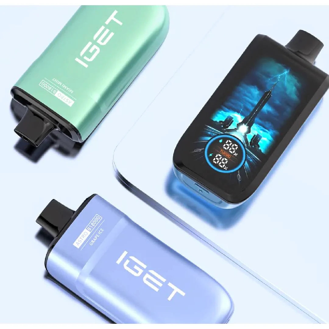 BUY 1 GET 1 FREE |IGET ASTRO B18000 PUFFS