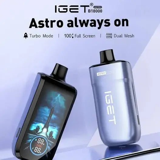 BUY 1 GET 1 FREE |IGET ASTRO B18000 PUFFS