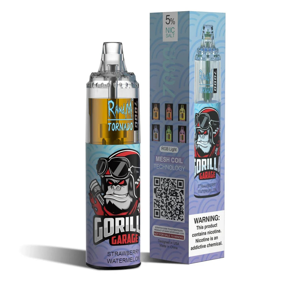 R&M Tornado 7000 Puffs Rechargeable Disposable Vape