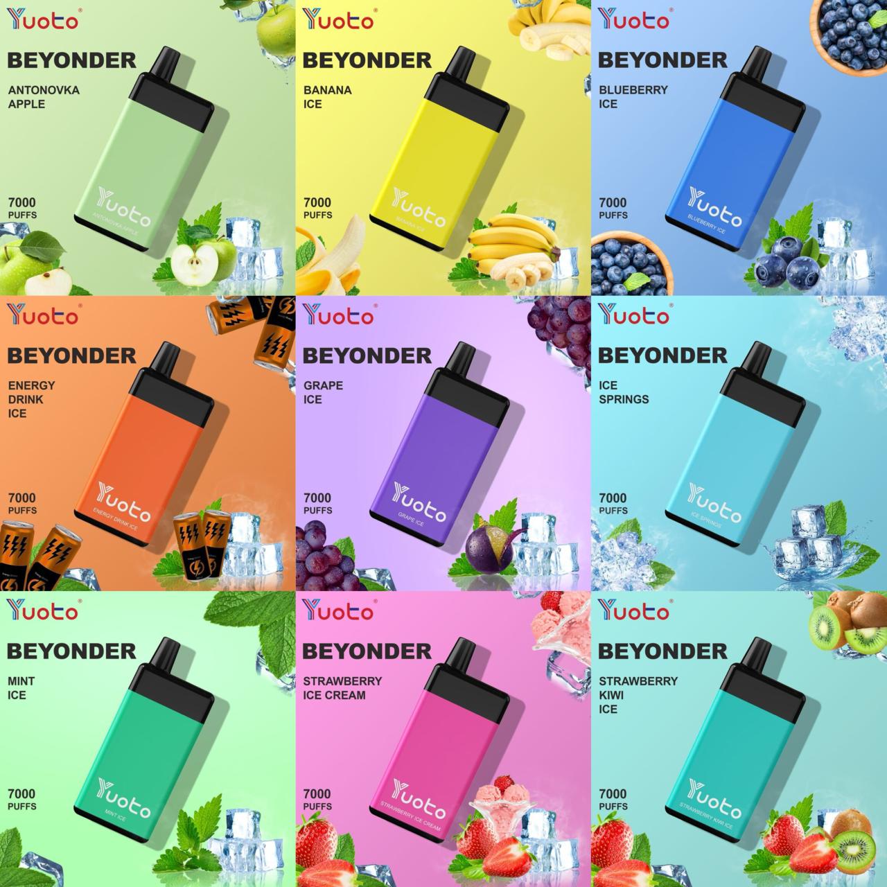 BUY 1 GET 1 FREE |Yuoto Beyonder 7000 Puffs