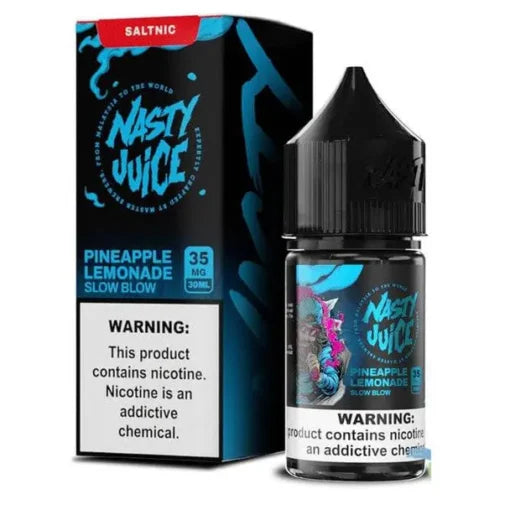SLOW BLOW [pineapple lemonade] BY NASTY SALT – 30ml