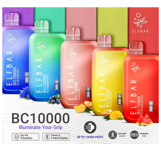 ELF BAR BC 10000 PUFFS  DISPOSABLE VAPE