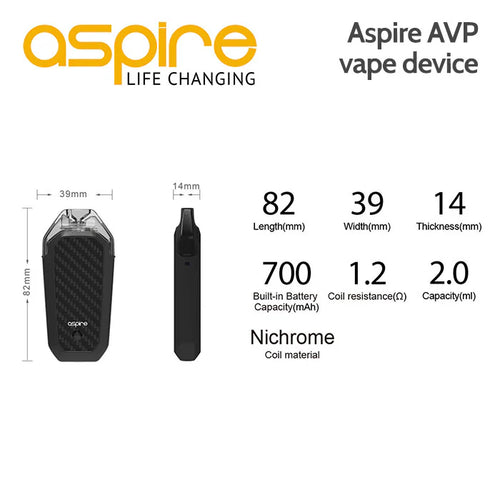 Aspire AVP Vape Device