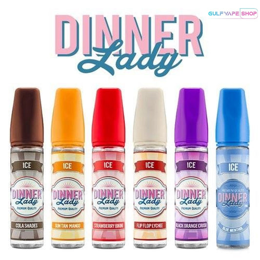 DINNER LADY ICE E-LIQUIDS 60 ML  3MG, 5MG