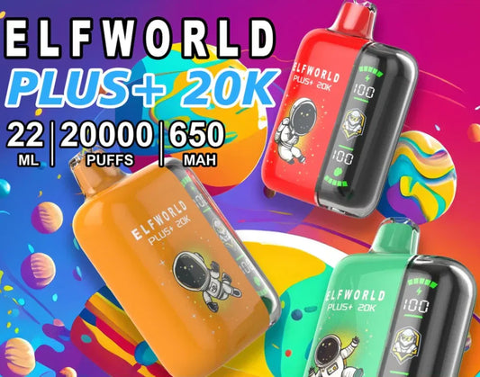 elfworld plus 20000 puffs