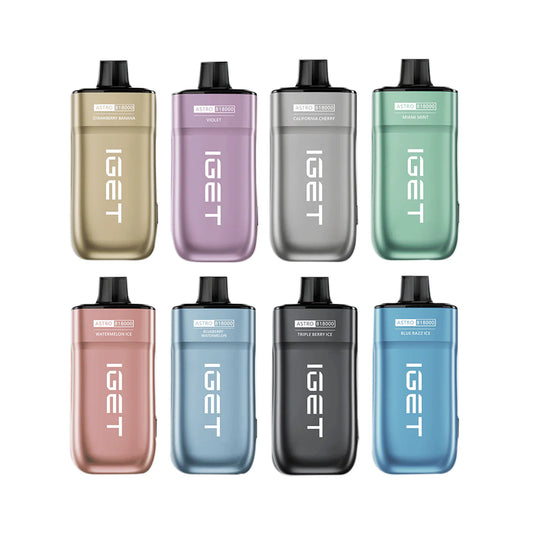 BUY 1 GET 1 FREE |IGET ASTRO B18000 PUFFS