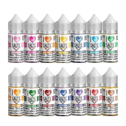 I LOVE SALTS E-LIQUIDS 30ML  50MG 25 MG