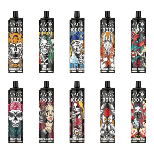 AAOK 11000 Puffs Rechargeable Disposable