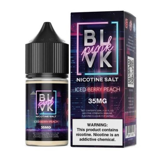 ICED BERRY PEACH SALT – BLVK PINK SERIES – BLVK UNICORN – 30ML