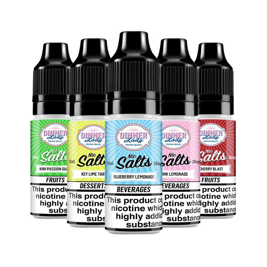 DINNER LADY E-LIQUIDS 10ML  10MG, 20MG