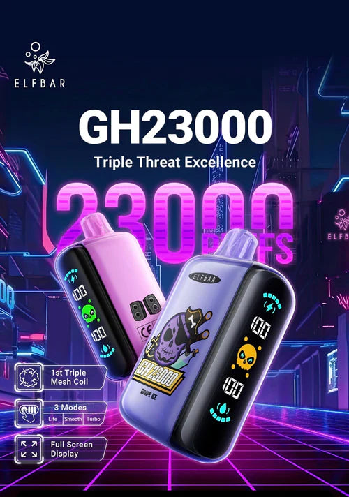 BUY 1 GET 1 FREE |ELF BAR GH 23K