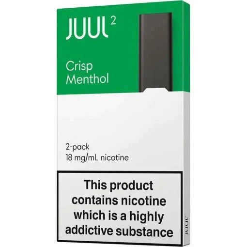 BUY 1 GET 1 FREE |JUUL 2 Crisp Menthol Pods (2 Pods) – 18MG