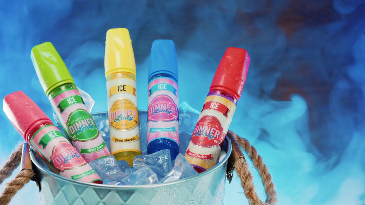 DINNER LADY ICE E-LIQUIDS 60 ML  3MG, 5MG