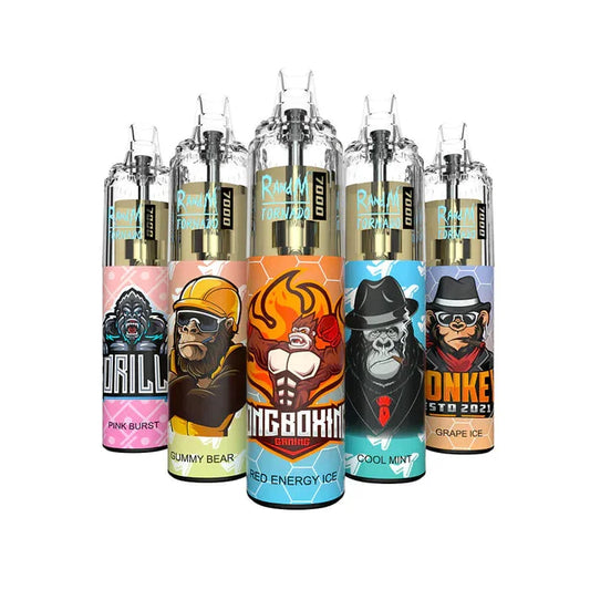R&M Tornado 7000 Puffs Rechargeable Disposable Vape